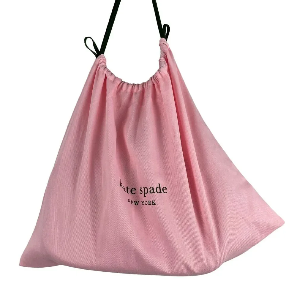 Kate Spade Peach Melba Pink Leather Camera Bag Crossbody With Matching KS Wallet